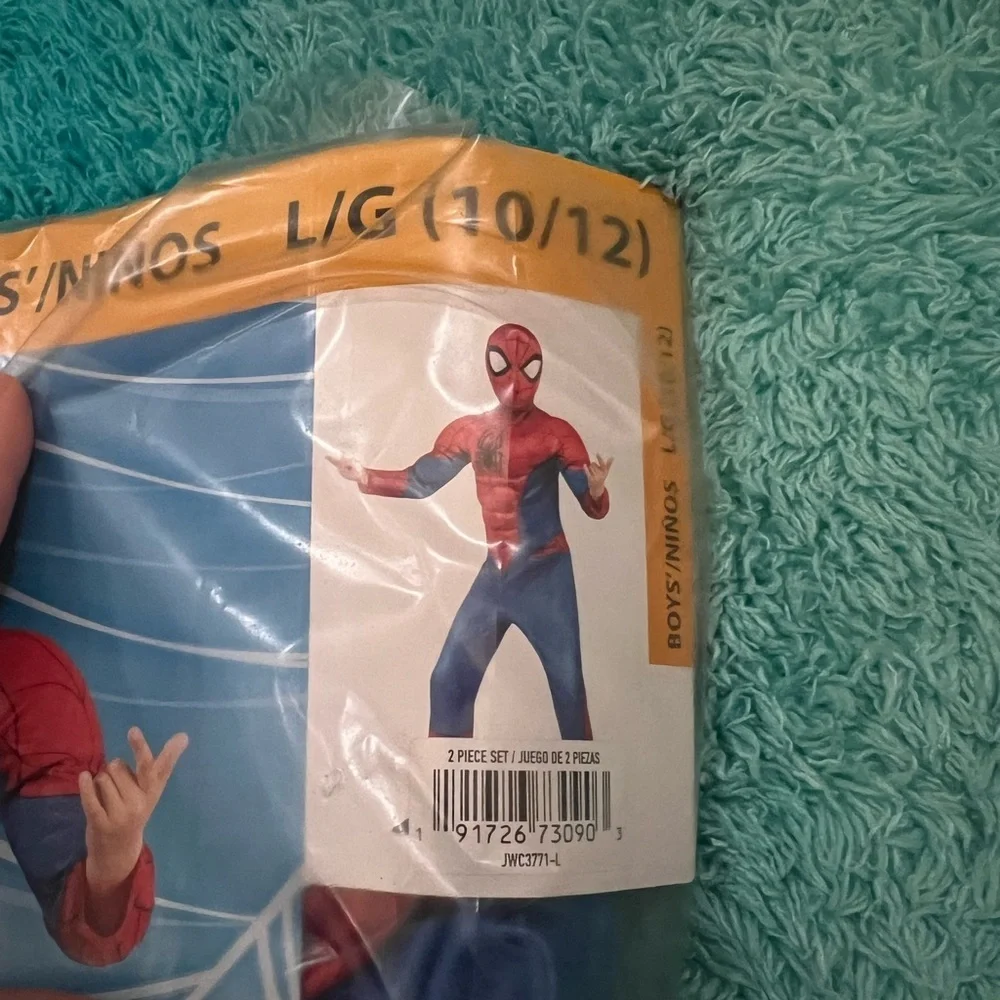 NEW MARVEL Spider-Man Official Boys Youth Halloween Costume